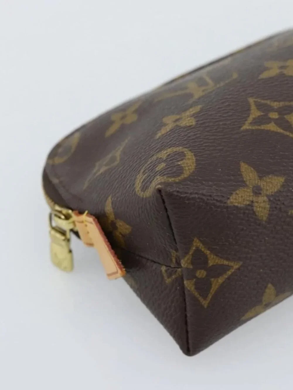 LOUIS VUITTON Monogram Pochette Cosmetic PM Pouch M43998 LV Auth hk3910